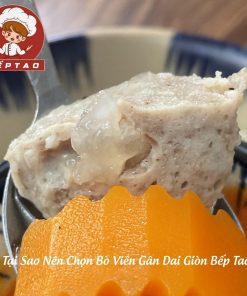 Tại Sao Nên Chọn Bò Viên Gân Dai Giòn Bếp Tao?