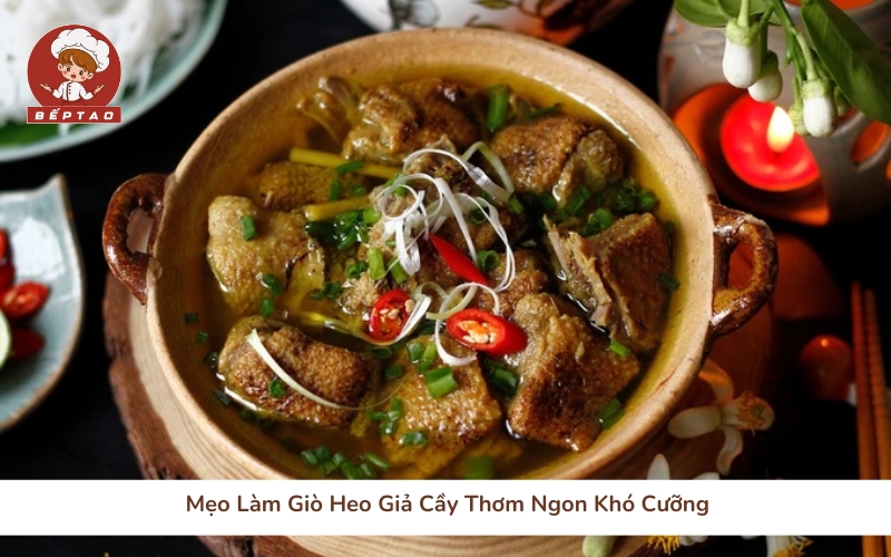 Mẹo Làm Giò Heo Giả Cầy Thơm Ngon Khó Cưỡng