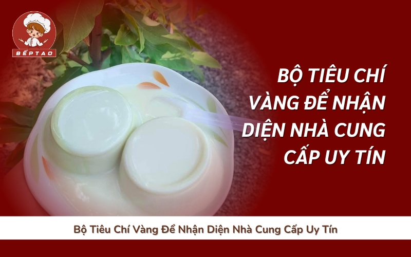 Bộ Tiêu Chí Vàng Để Nhận Diện Nhà Cung Cấp Uy Tín