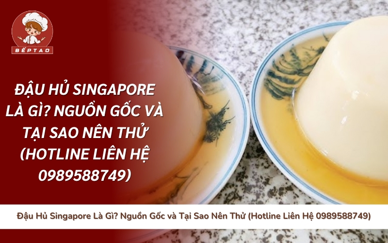 Đậu Hủ Singapore Là Gì Nguồn Gốc và Tại Sao Nên Thử (Hotline Liên Hệ 0989588749)